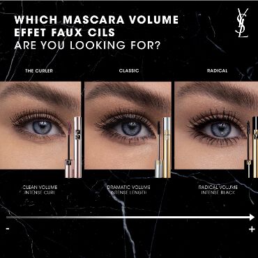 MASCARA VOLUME EFFET FAUX CILS THE CURLER