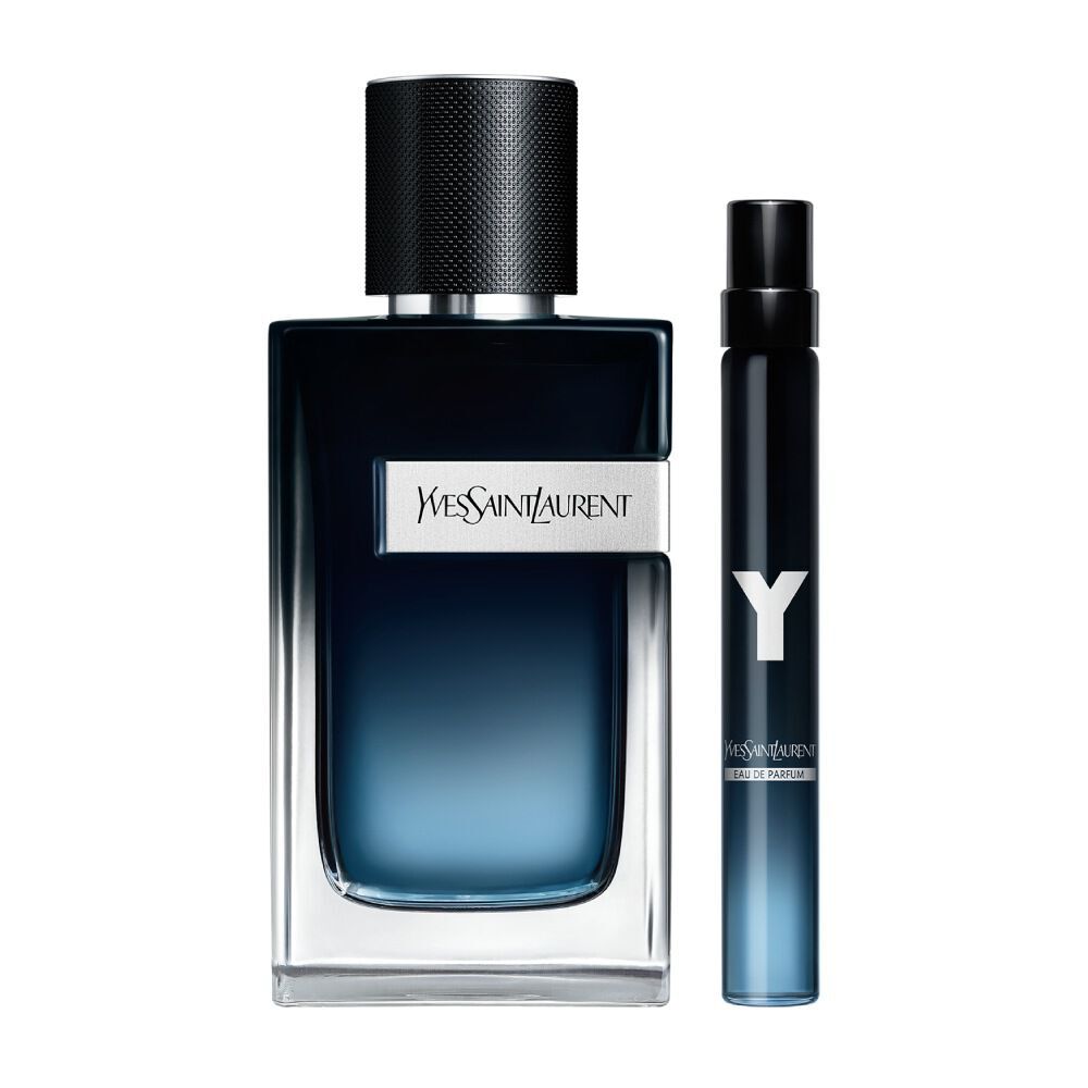 Botellas de YSL Y Eau de Parfum de 60 ml y 10 ml,