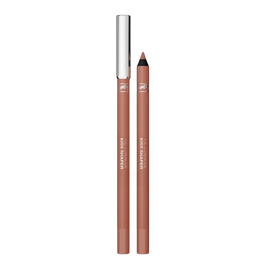 YSL LOVENUDE Kiss Shaper, tono 105 Burnt Honey. Packshot del producto, abierto y cerrado.