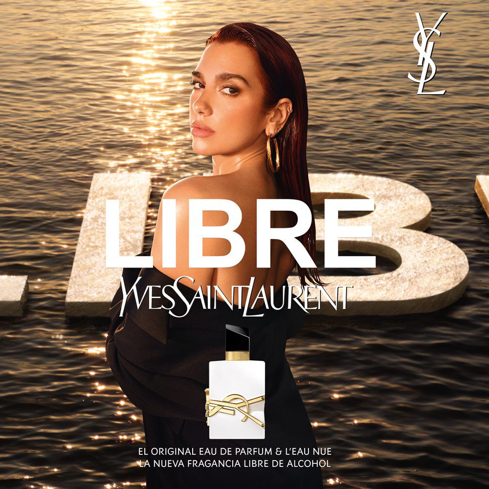 Dua Lipa y el perfume para mujer Libre